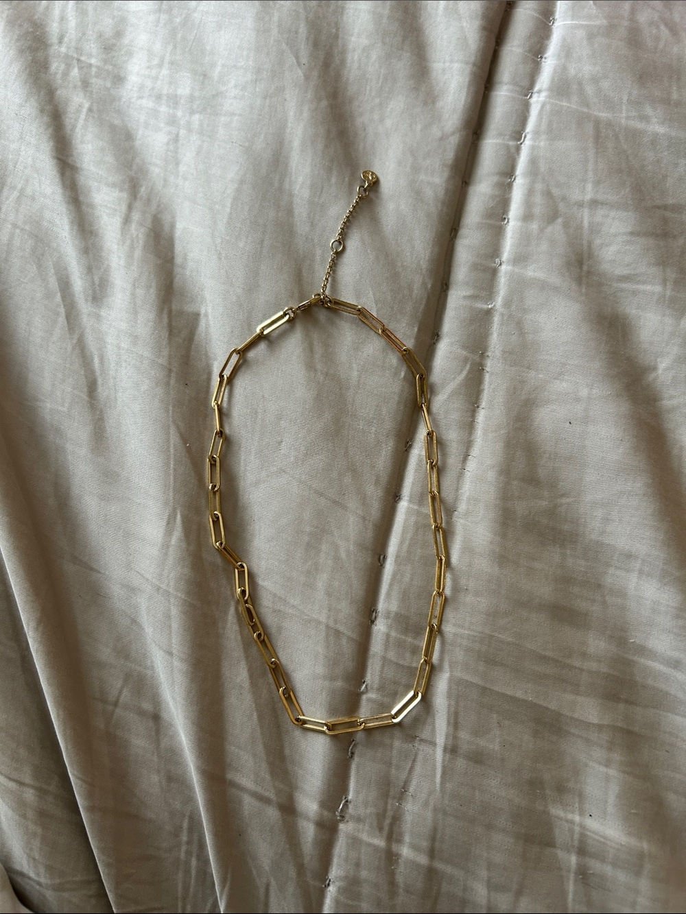 Gold Link Chain Necklace - Women's Jewelry